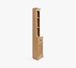 Aubrey Corner Bookcase with Cabinet (28.5")​