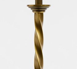 Harper Twisted Metal Floor Lamp (59")