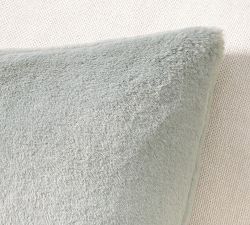 Double Faced Rabbit Faux Fur Pillow Cover
