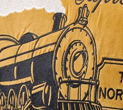 The Polar Express™ Ticket Lumbar Pillow Cover