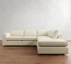 Carmel Wide Arm Return Bumper Sectional (113"&ndash;125")