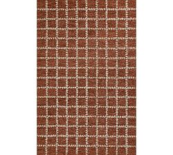 Open Box: Fraya Handwoven Wool Rug, 3'6" x 5'6" - Rust