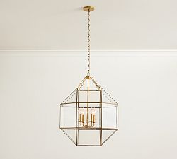 Open Box: Heritage Grand Pendant, Vintage Brass