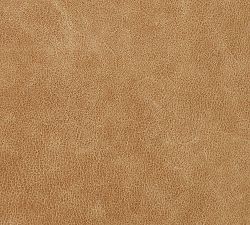 Open Box: Aldon Leather Bar Stool (31.5") - Keystone Sandstone, Maize Oak