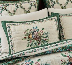 12 Days of Christmas Quilted Sham