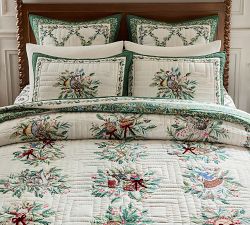 12 Days of Christmas Quilted Sham