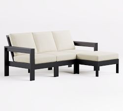 Malibu Metal 4-Piece Outdoor Sectional (77")