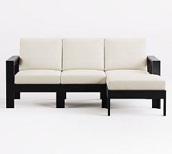 Malibu Metal 4-Piece Outdoor Sectional (77")