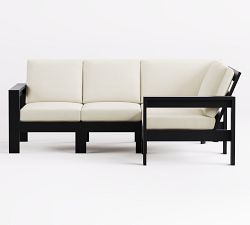 Malibu Metal 4-Piece Outdoor Sectional (85")