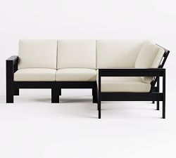 Malibu Metal 5-Piece Outdoor Sectional (85")