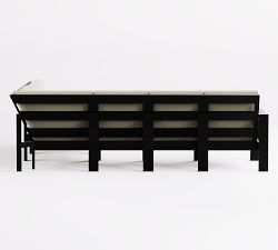Malibu Metal 6-Piece Outdoor Sectional (108")