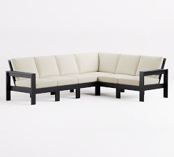 Malibu Metal 6-Piece Outdoor Sectional (108")
