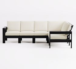 Malibu Metal 6-Piece Outdoor Sectional (108")