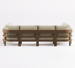 Woodside 8-Piece U-Shaped Outdoor Sectional (116")
