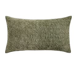 Heritage Medallion Velvet Quilted Sham