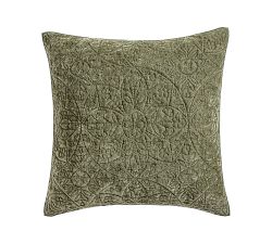 Heritage Medallion Velvet Quilted Sham