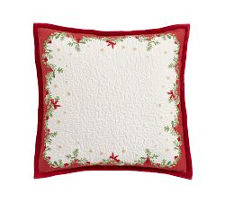 Vintage Santa Quilted Sham