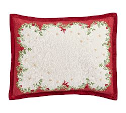 Vintage Santa Quilted Sham