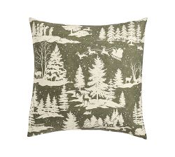Winter Pines Percale Sham