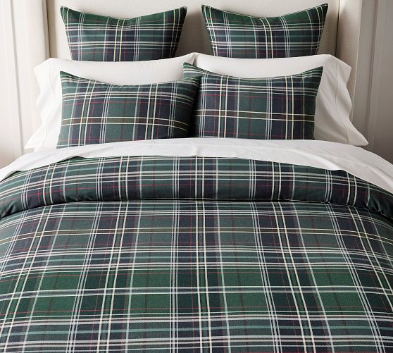 Woodrow Plaid Duvet Cover