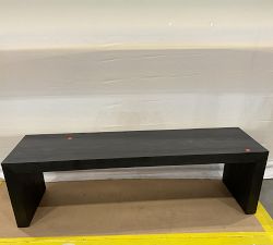 Open Box: Folsom Dining Bench (60") - Charcoal