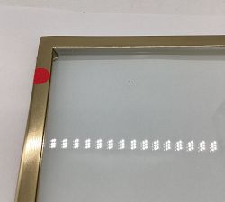 Open Box: Reese Gallery Frame (14" x 17") - Brass