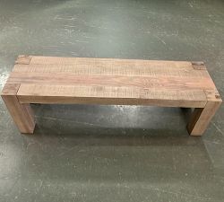 Open Box: Rockport Dining Bench (58") - Cocoa Brown