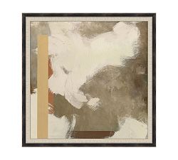 Open Box: Sonoma Sands Framed Print, Print 1 (29" Sq) - Multi, Natural Line, Matte Black