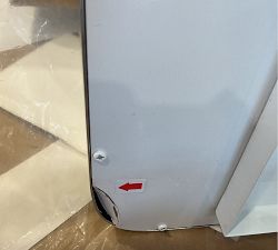 Open Box: Vintage Slim Inset Medicine Cabinet (19"W x 42"H) - Chrome