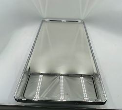 Open Box: Vintage Slim Inset Medicine Cabinet (19"W x 42"H) - Chrome