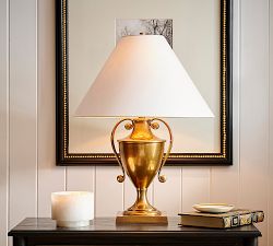 Trophy Brass Table Lamp (21")