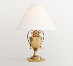 Trophy Brass Table Lamp (21")