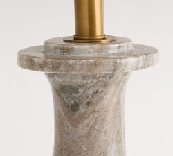 Vivian Marble Table Lamp (27")