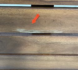 Open Box: Abbott Outdoor Dining Bench (72") - Brown