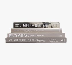 Coffee Table Book Stack, Set of 4