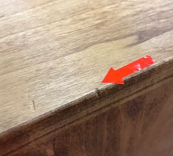 Open Box: Farmhouse Ledge (6"D x 48"W) - Aged Oak