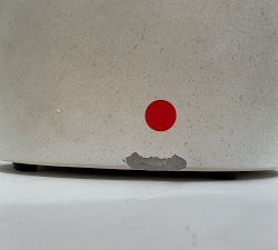 Open Box: Vila Concrete Round Outdoor Drink Table (18") - Sand