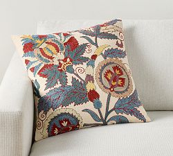 Arcadia Embroidered Pillow Cover