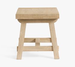 Farmhouse Trestle Rectangular Side Table (18")