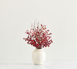 Faux Wild Twig &amp; Red Berry Bundle
