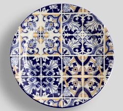 Lisbon Stoneware Dinner Plates - Set of 4