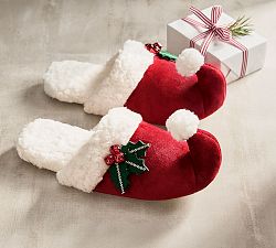 Mrs. Claus Slippers