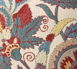 Arcadia Embroidered Pillow Cover