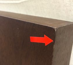 Open Box: Brighton Floating Wood Shelf (48"W X 8"D) - Gray Wash