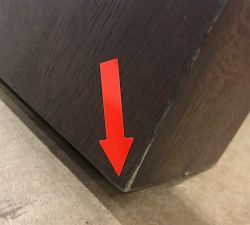 Open Box: Brighton Floating Wood Shelf (48"W X 8"D) - Gray Wash