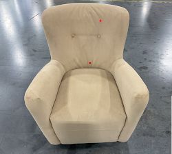 Open Box: Hart Armchair - Performance Everydayvelvet Camel, Walnut Feet
