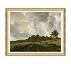 European Hills Framed Print