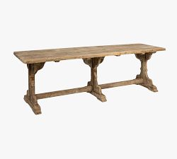 Lyria Reclaimed Pine Wood Dining Table (87")