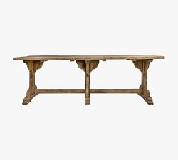 Lyria Reclaimed Pine Wood Dining Table (87")