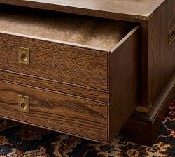 Campaign Rectangular Coffee Table (52")